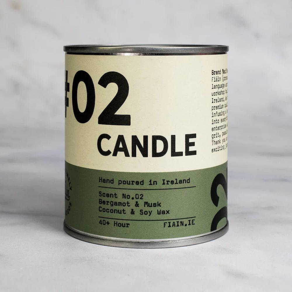 Candle 02 Bergamot & Musk Large