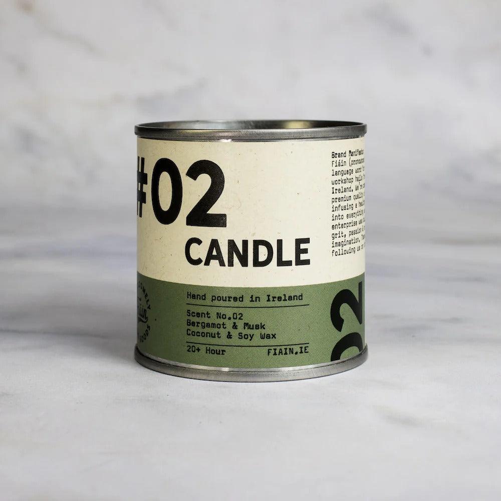 Candle 02 Bergamot & Musk Mini