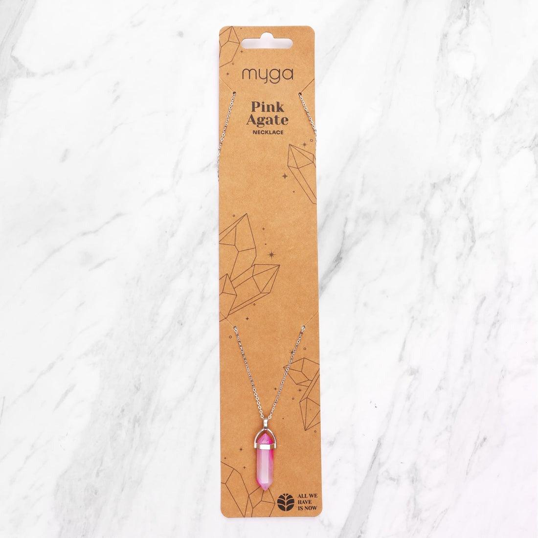Myga Silver Plated Necklace