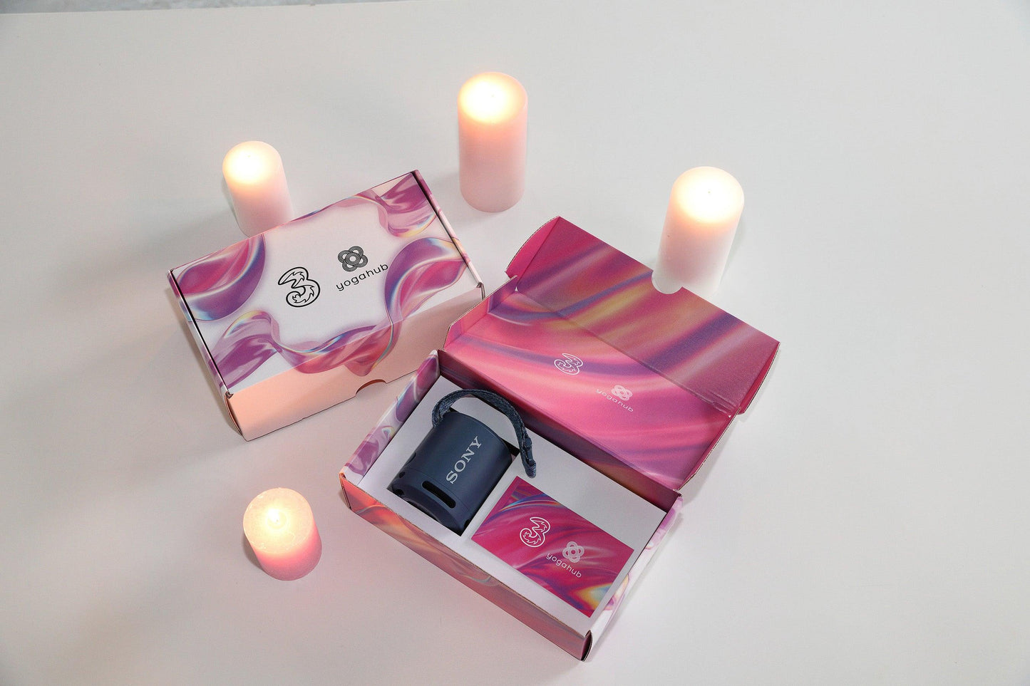 Three x yogahub Sony Speaker & Class Pass Bundle