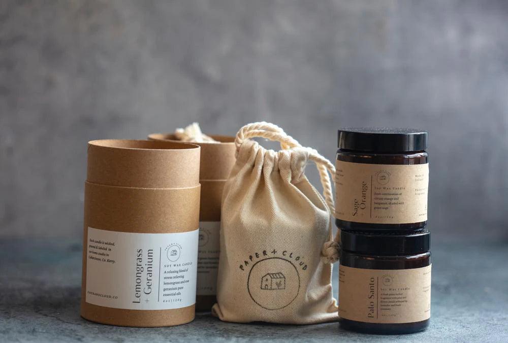 Paper&Cloud Lemongrass and Geranium 4oz