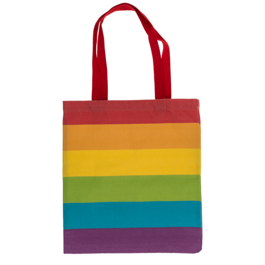 Rainbow Cotton Tote Bag