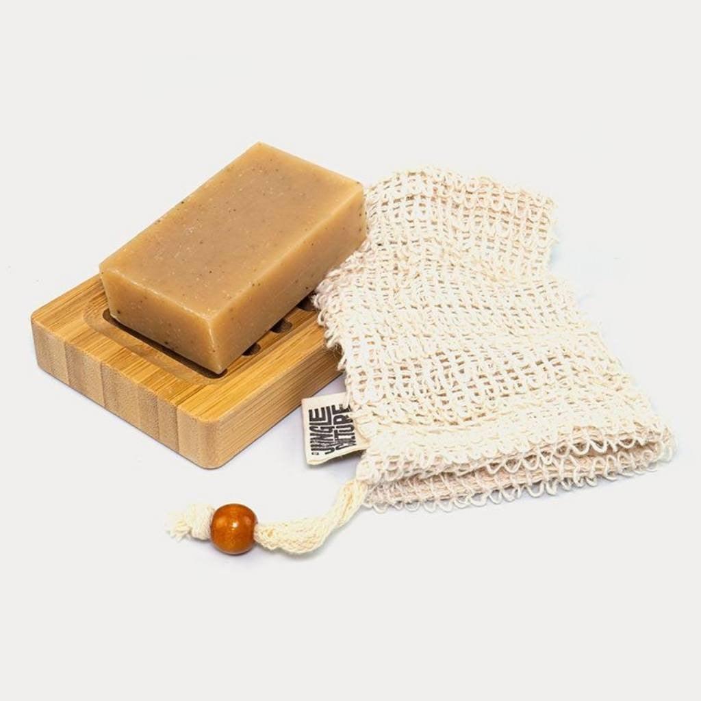 Sisal Soap Bag Mesh Soap Saver Pouch