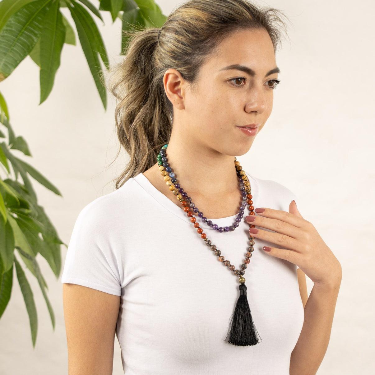 Myga Chakra Bead Necklace