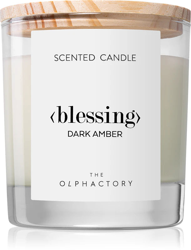 Scented Candle Blessing Dark Amber 135gr