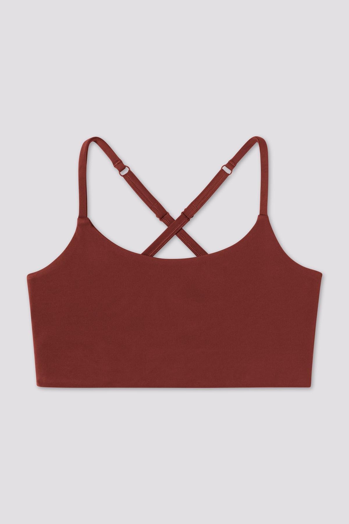 Girlfriend Collective Float Juliet Bralette 1008 Small / Fig - yogahubstore