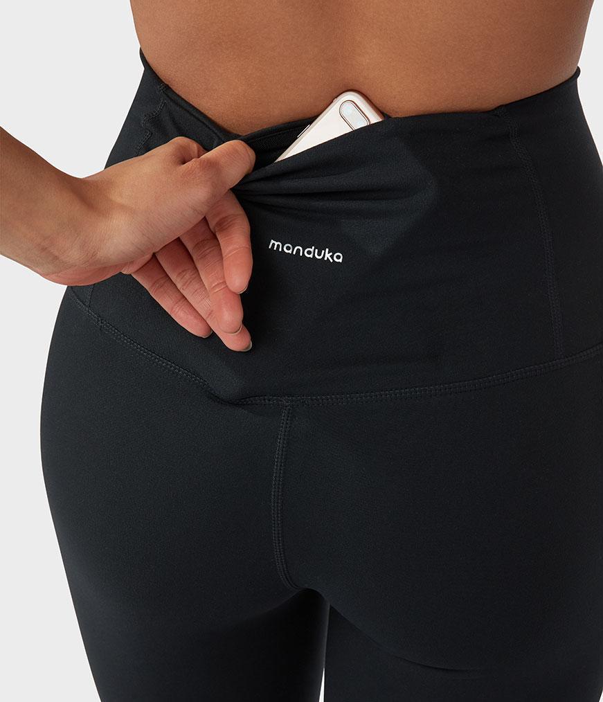 Manduka Essence Legging Black / Small - yogahubstore