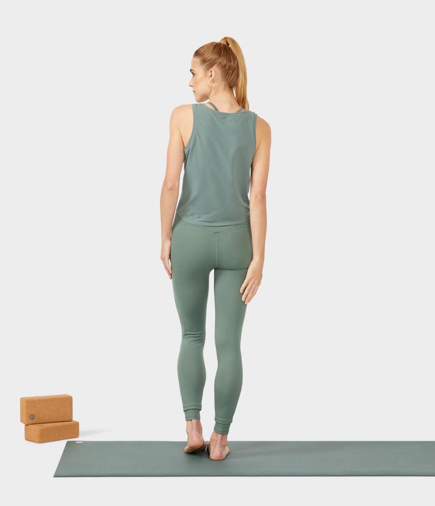 Manduka Essence Legging Laurel Wreath / Medium - yogahubstore