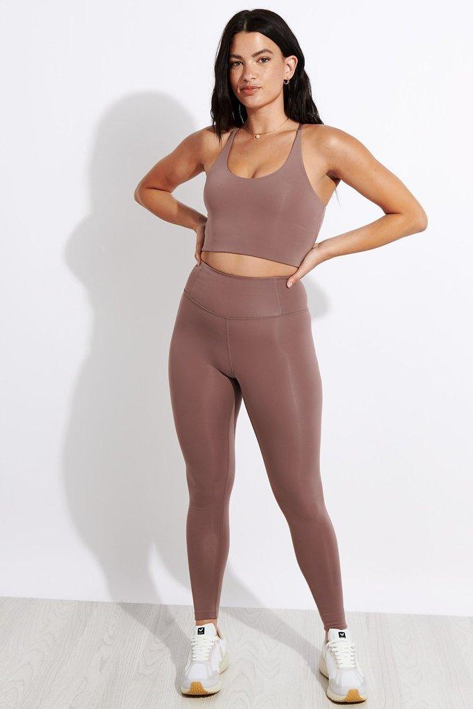Girlfriend Collective FLOAT Seamless High-Rise Legging (Long) 4021 XSmall / Fog - yogahubstore