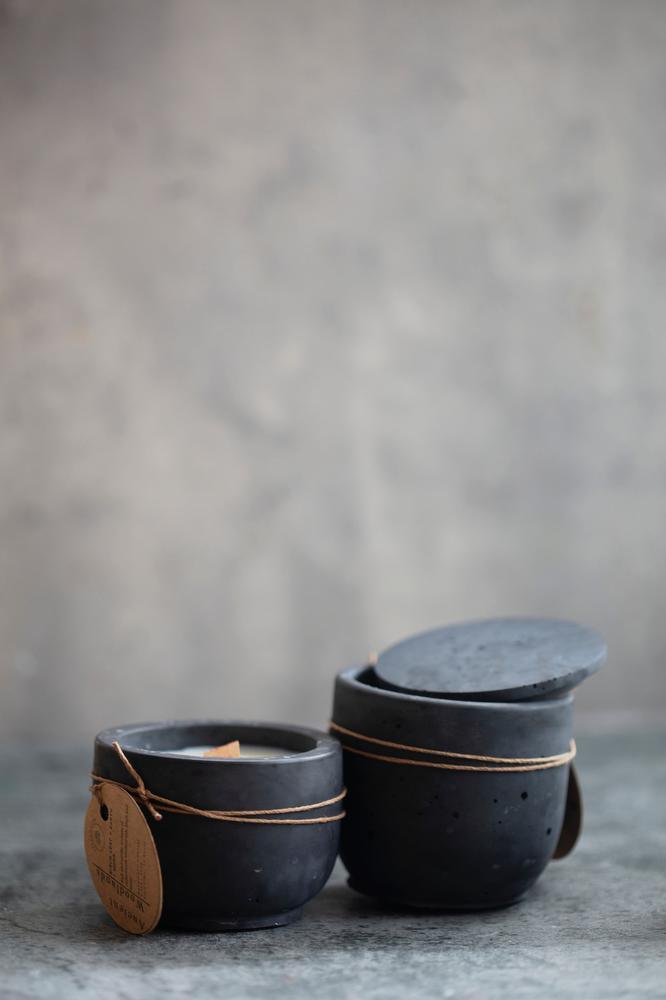 Paper & Cloud Palo Santo 7.7oz Ceramic Candle