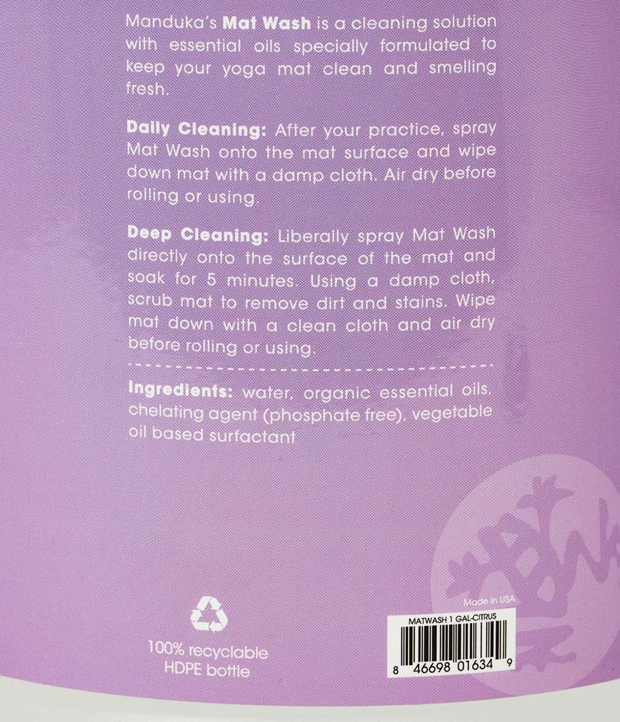 Manduka Mat Wash Lavender 3785ml - yogahubstore