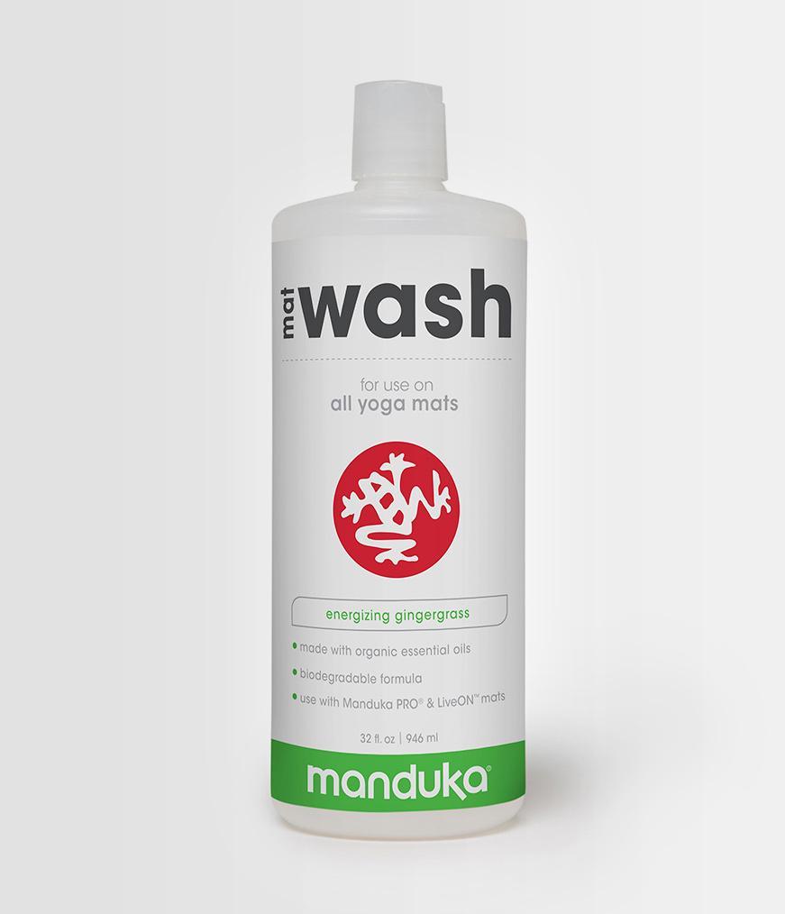 Manduka Gingergrass Mat Wash 32 oz Energising Gingergrass - yogahubstore