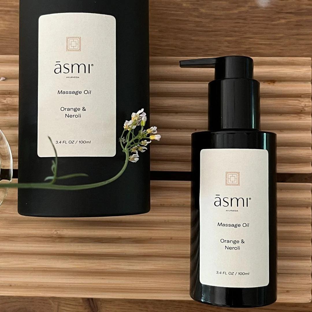 Asmi Ayuvedic Massage Oil Orange & Neroli - yogahubstore