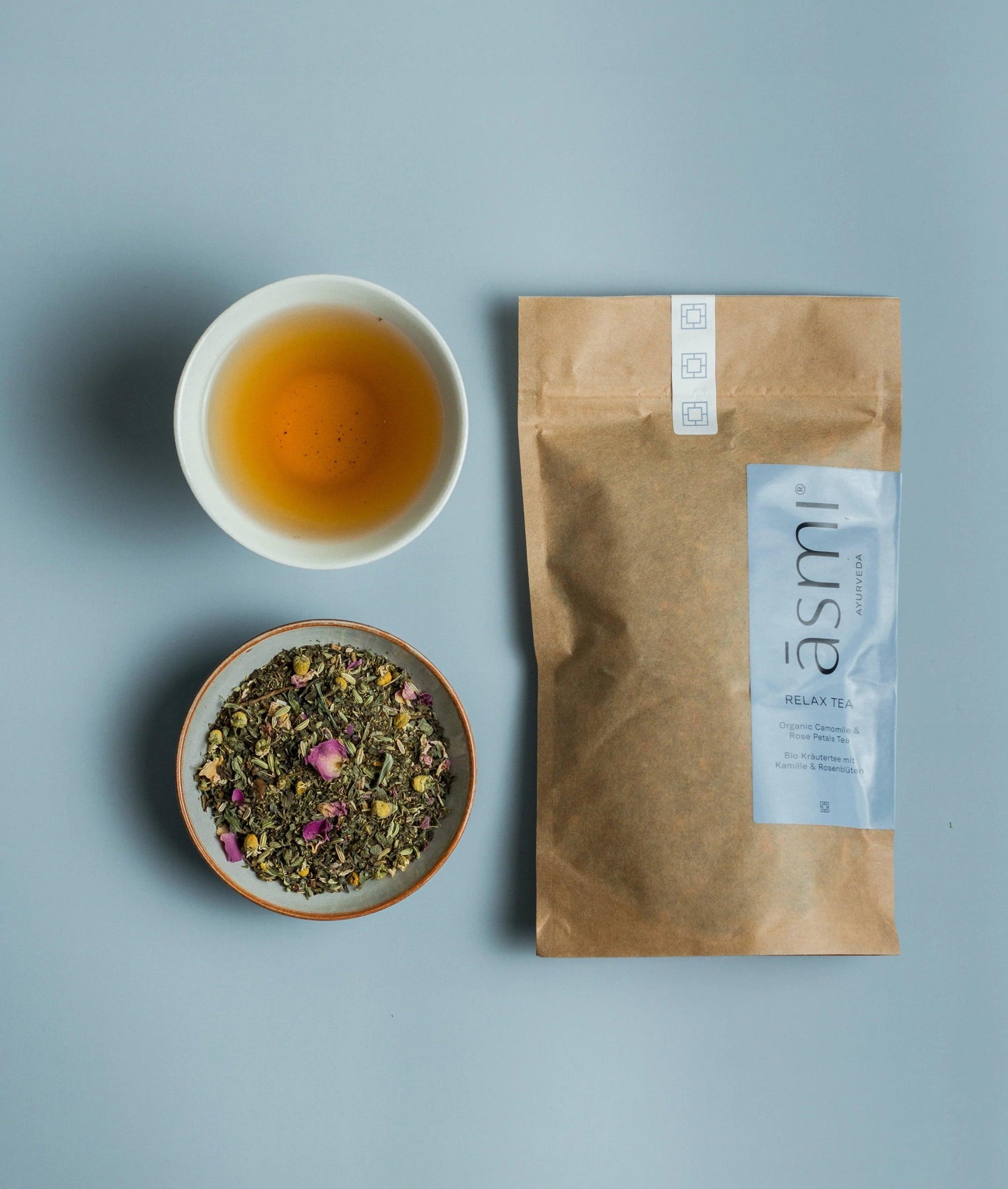 Asmi Ayurvedic Tea Relax Blend Pouch - yogahubstore