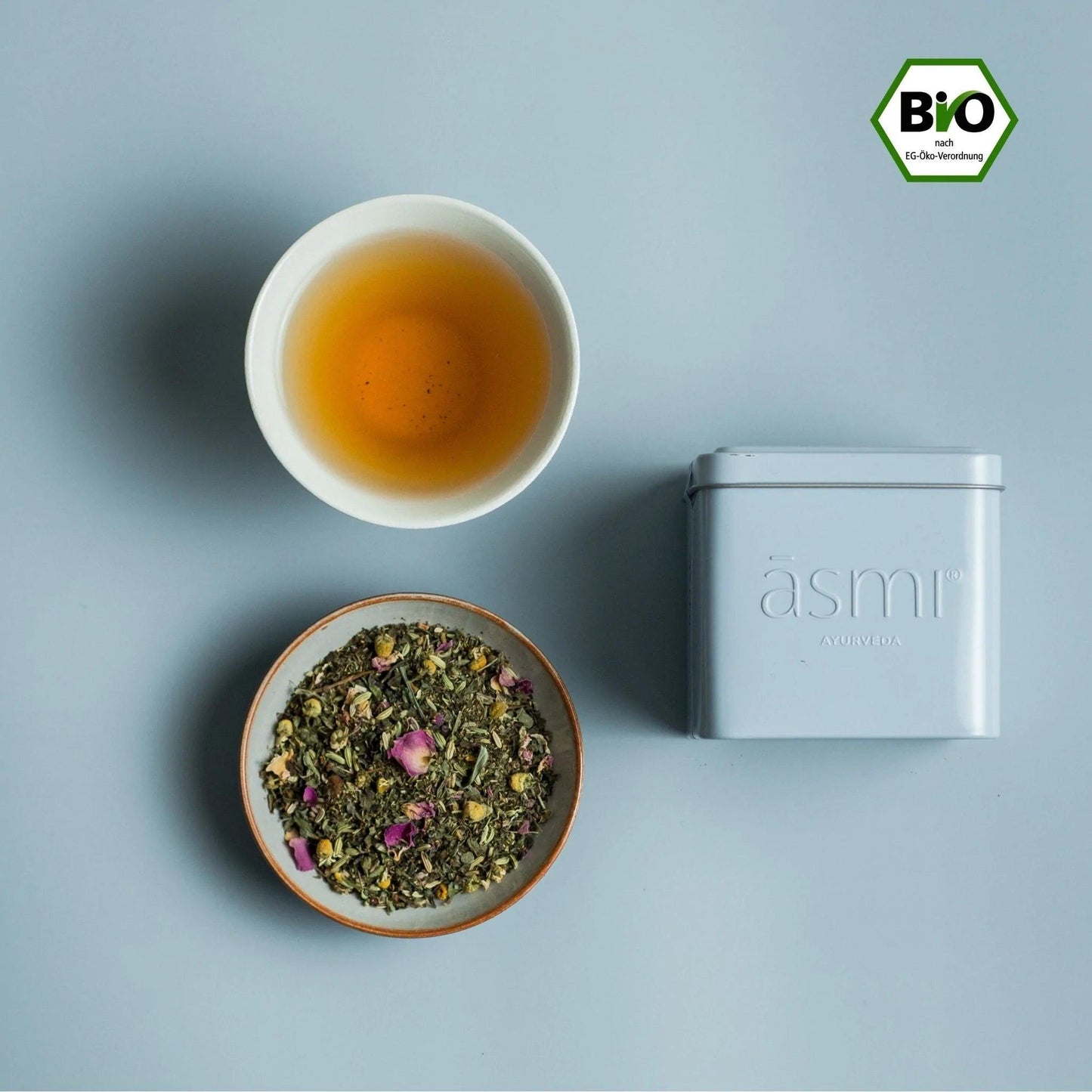 Asmi Ayurvedic Tea Relax Blend Tin - yogahubstore