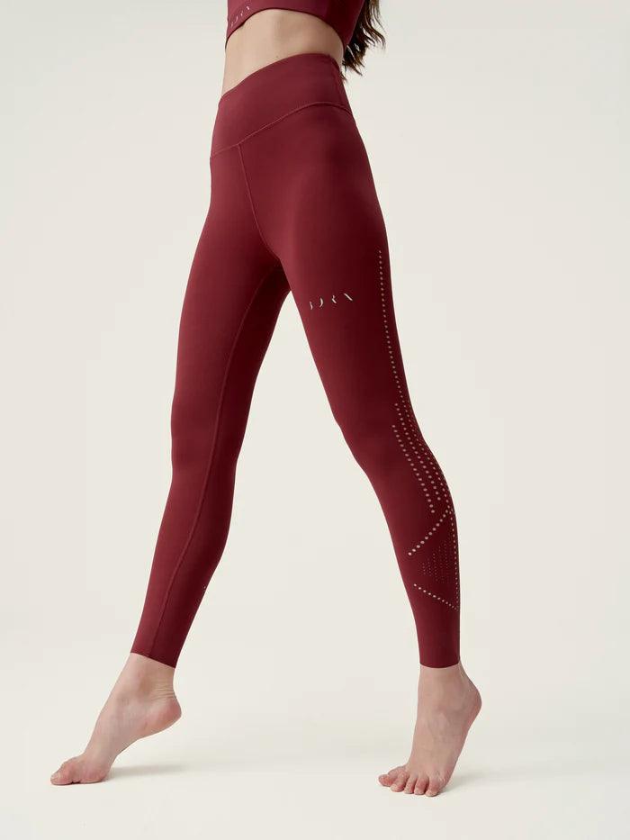 Born Living Saril Leggings Bordeaux / Medium - yogahubstore