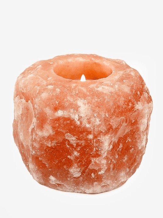 Authentic Himalayan Salt Candle Holder - yogahubstore