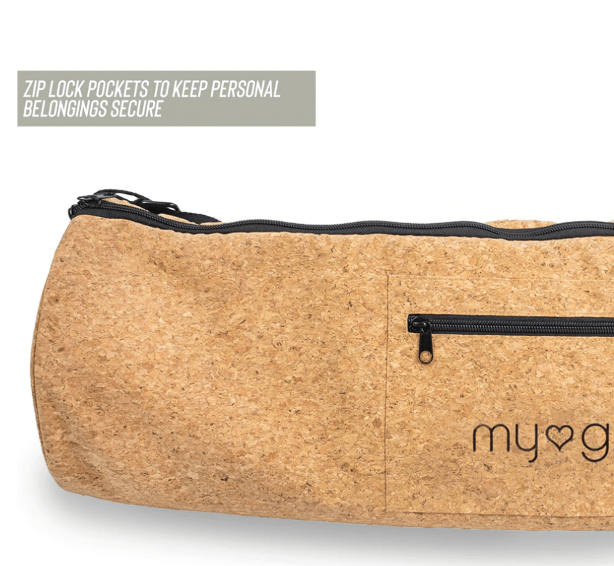 Myga Cork Carry Bag for Yoga Mat - yogahubstore