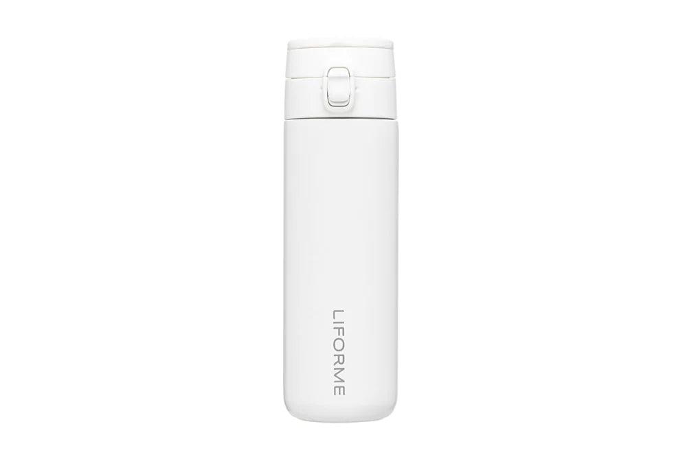 Liforme 380ml Water Bottle White - yogahubstore