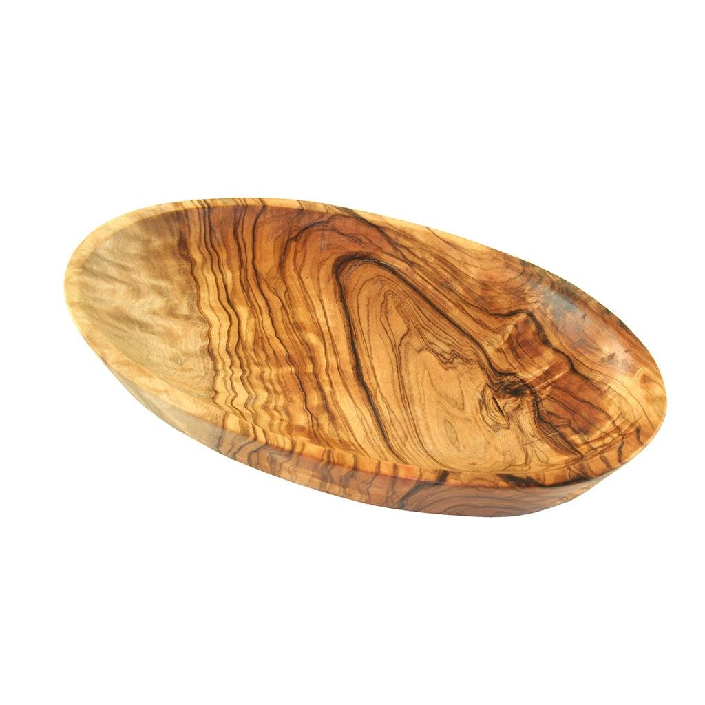 Olivenholz Oval bowl 18 cm - yogahubstore