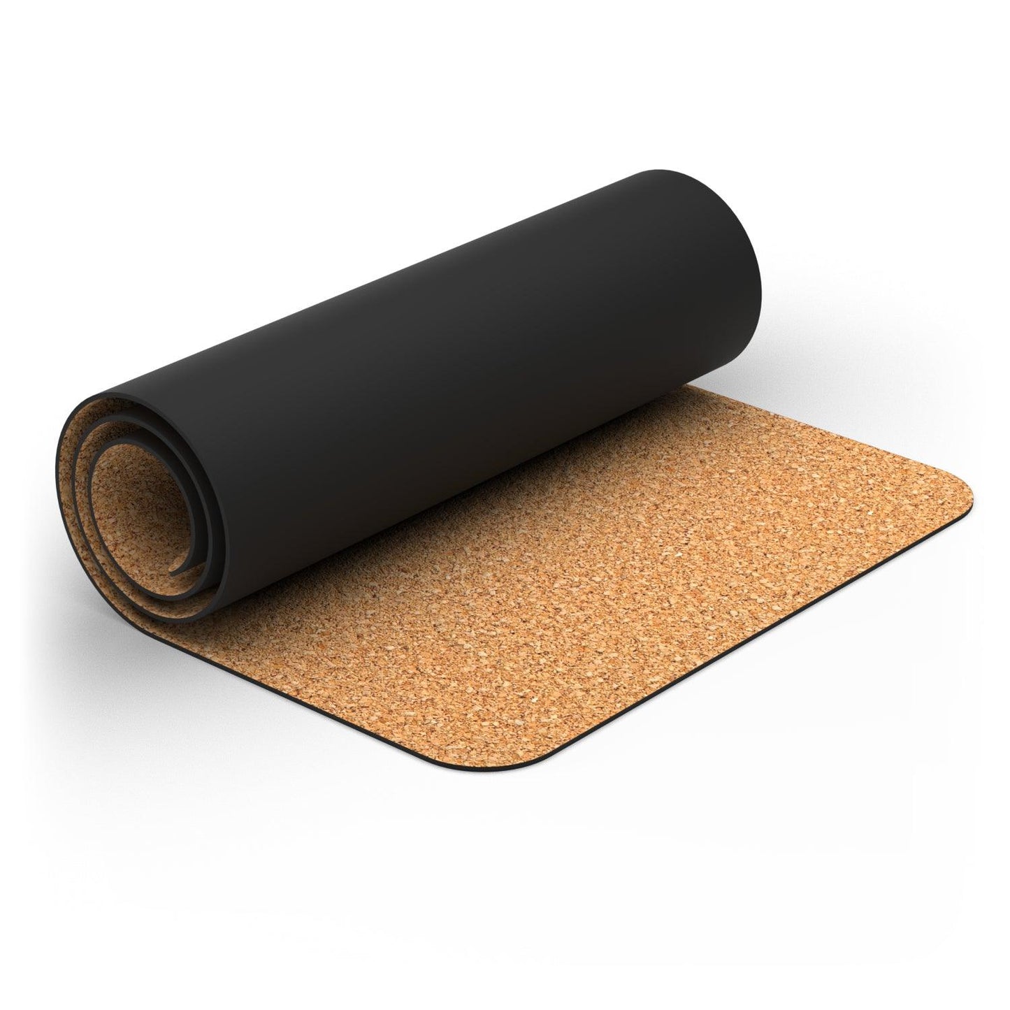 4mm Natural Cork Yoga Mat - yogahubstore