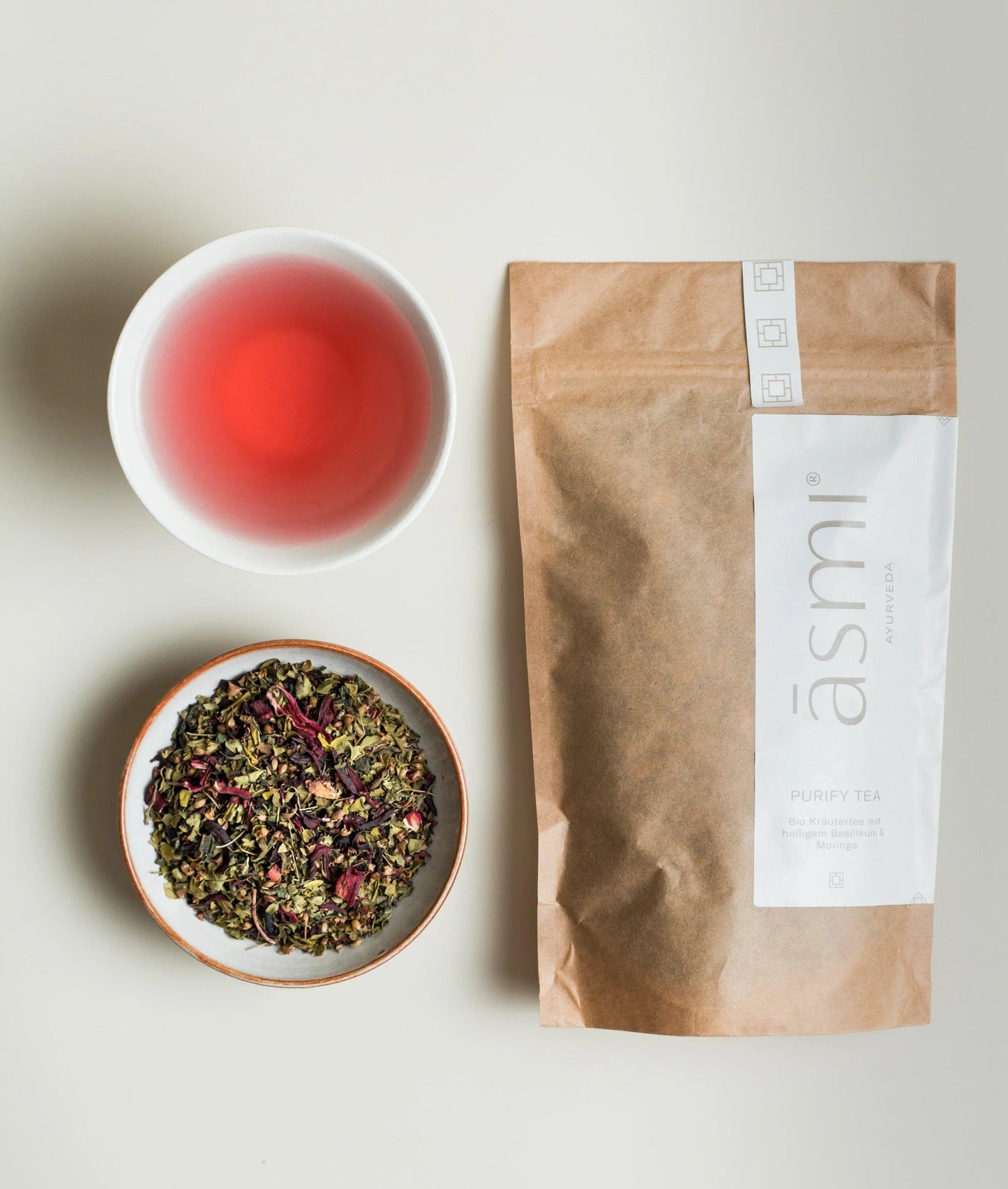 Asmi Ayurvedic Tea Purify Blend Pouch - yogahubstore