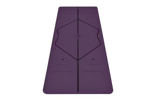 Blue/gray Liforme Yoga Mat With Alignment And Yoga Bag for Sale in