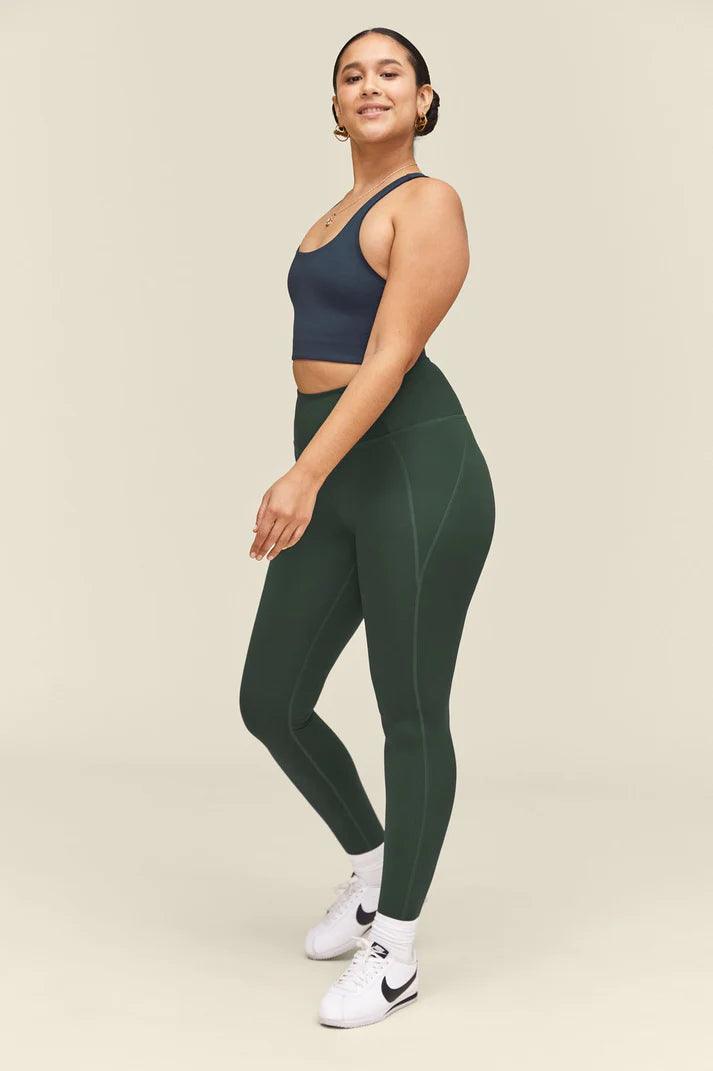 Girlfriend Collective Womens Compressive High-Rise Womens Yoga Leggings