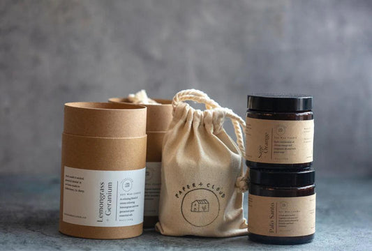 Paper&Cloud Lemongrass and Geranium 4oz