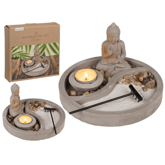 Decoration Set Buddha (Round)