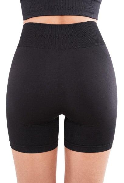Stark Soul Womens Short Sports Leggings Seamless Opaque