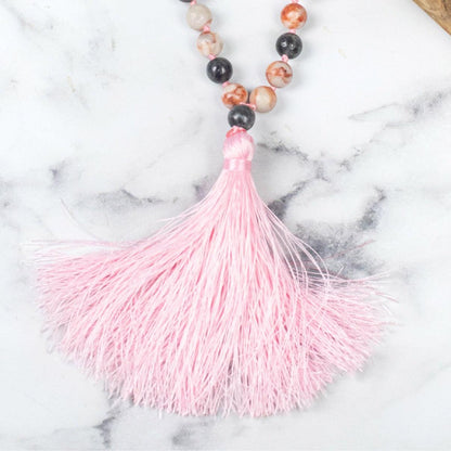 Myga Healing Mala Bead Necklace