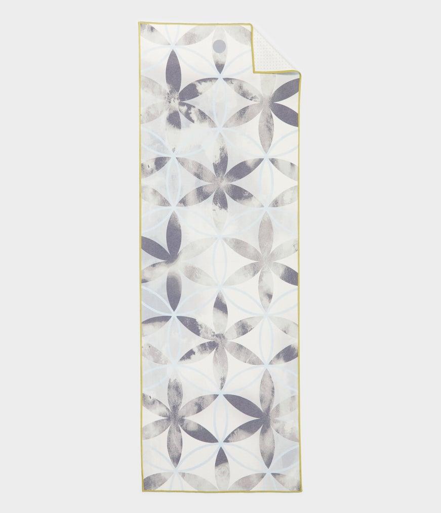 Manduka Yogitoes Repreve Skidless Mat White Light - yogahubstore