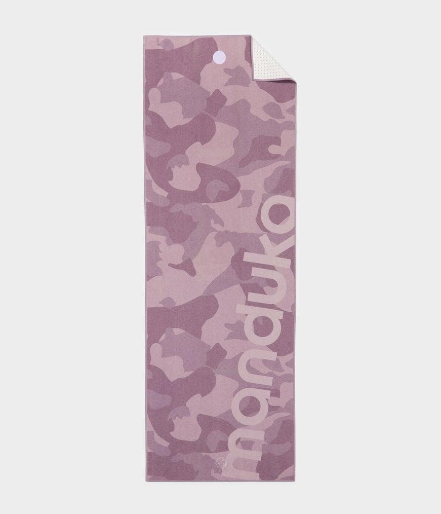 Manduka Yogitoes Repreve Skidless Mat Camo Elderberry - yogahubstore