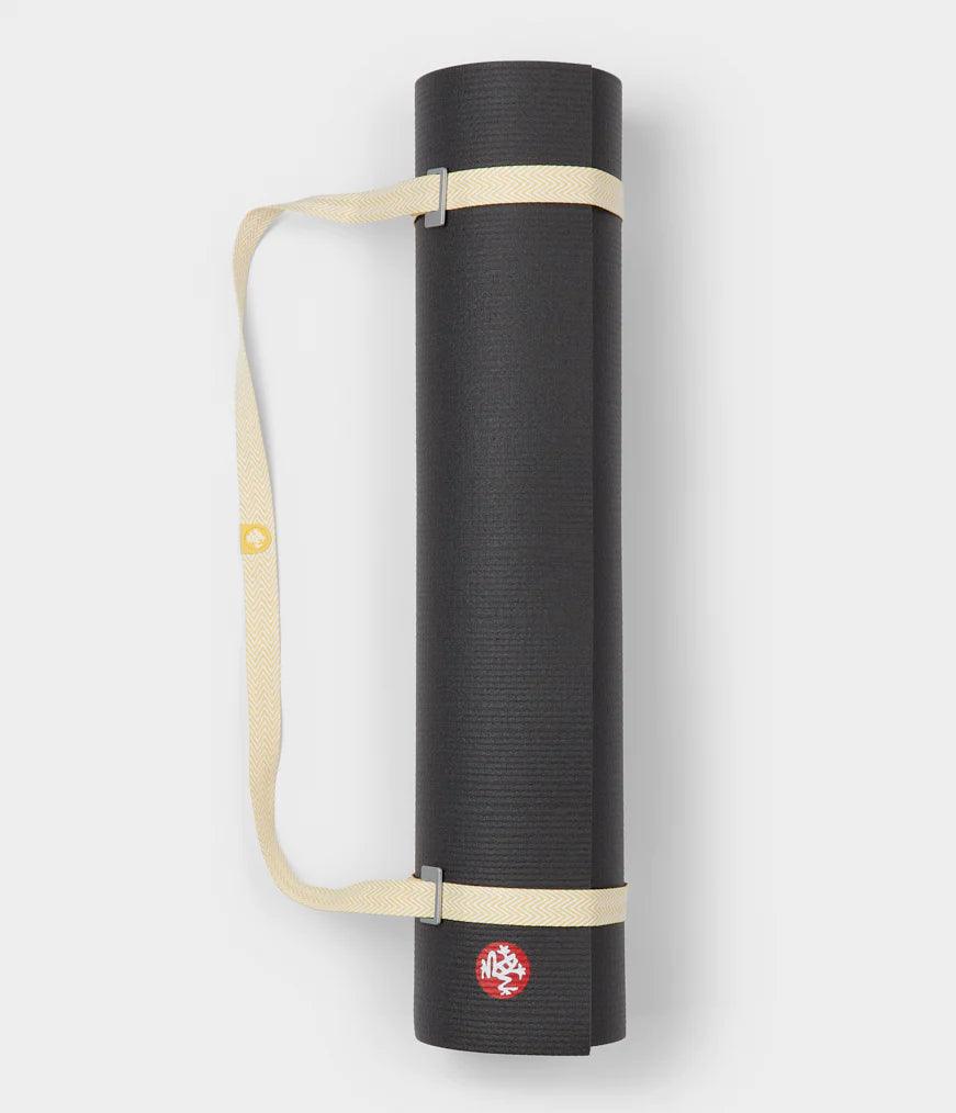 Manduka Go Move Yoga Mat Sling Lemon - yogahubstore