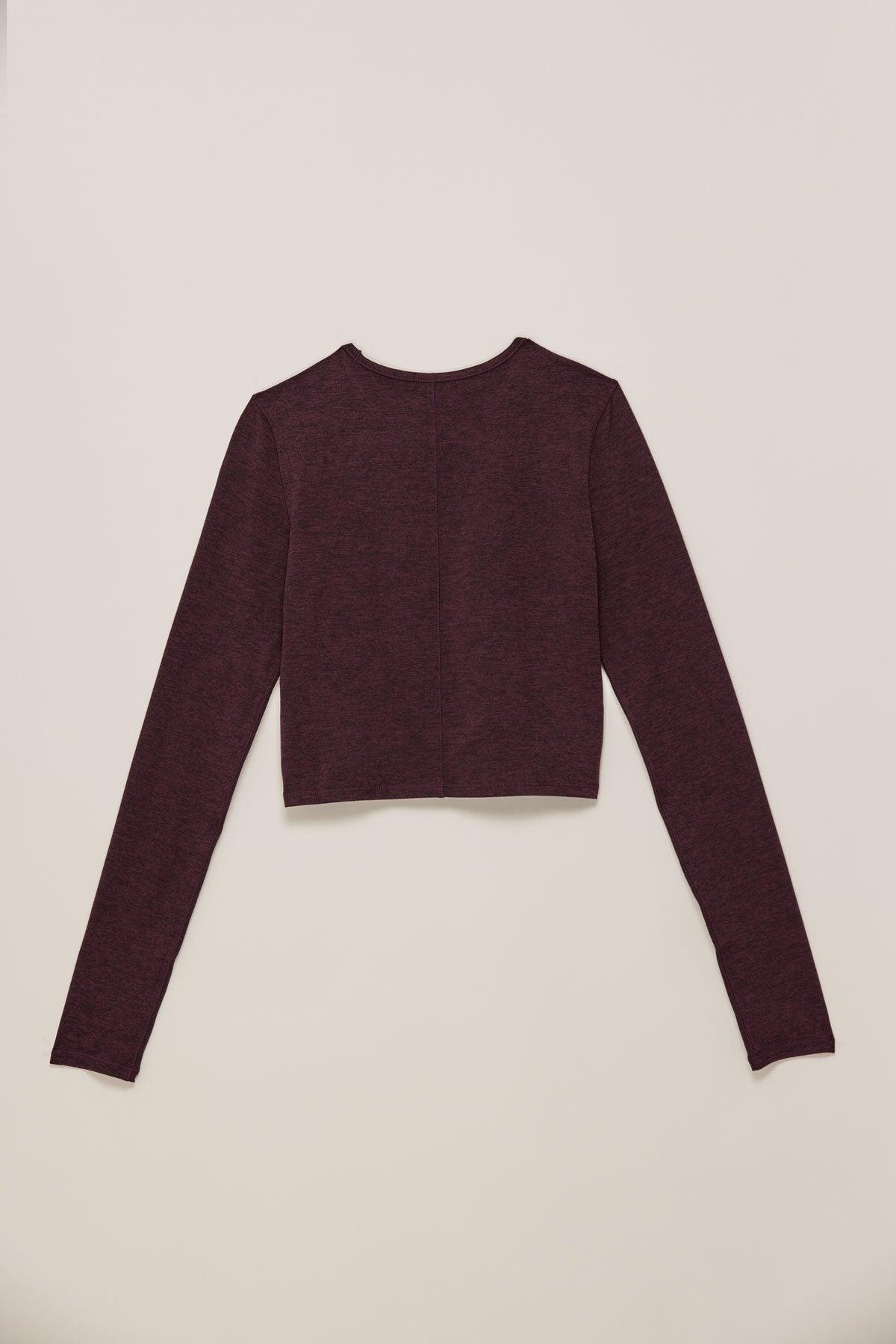 Girlfriend Collective Lift Long Sleeve 3022 XSmall / Plum - yogahubstore