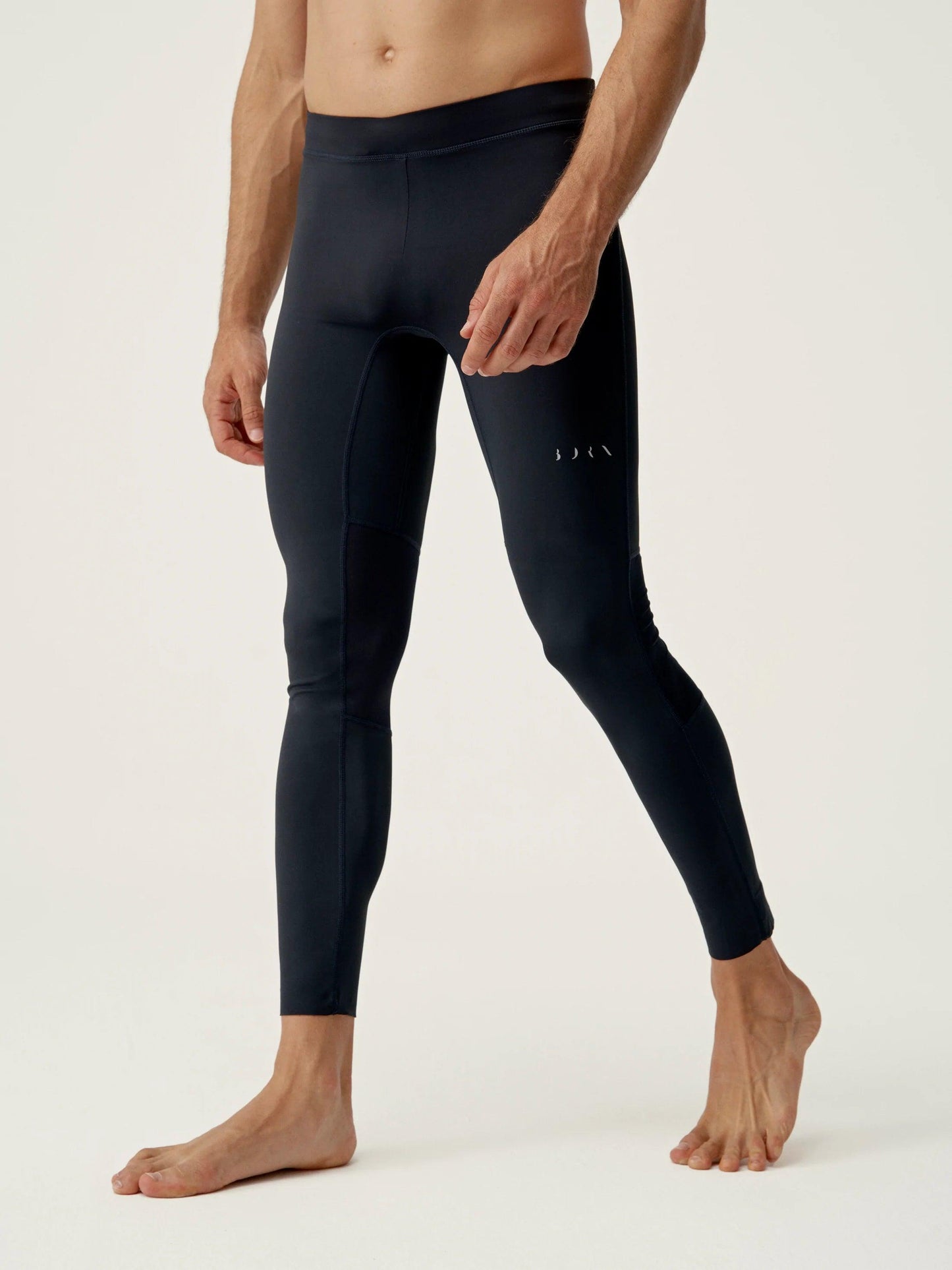 Born Living Irtish Men's Leggings Medium / Black - yogahubstore