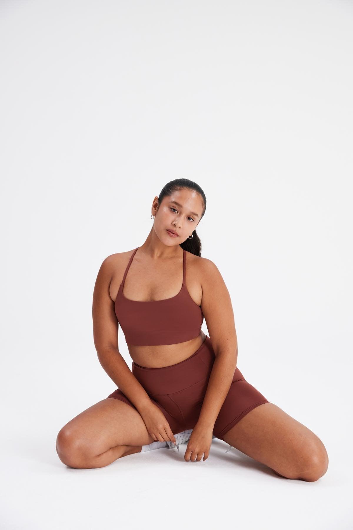 Girlfriend Collective Float Juliet Bralette 1008 XSmall / Fig - yogahubstore