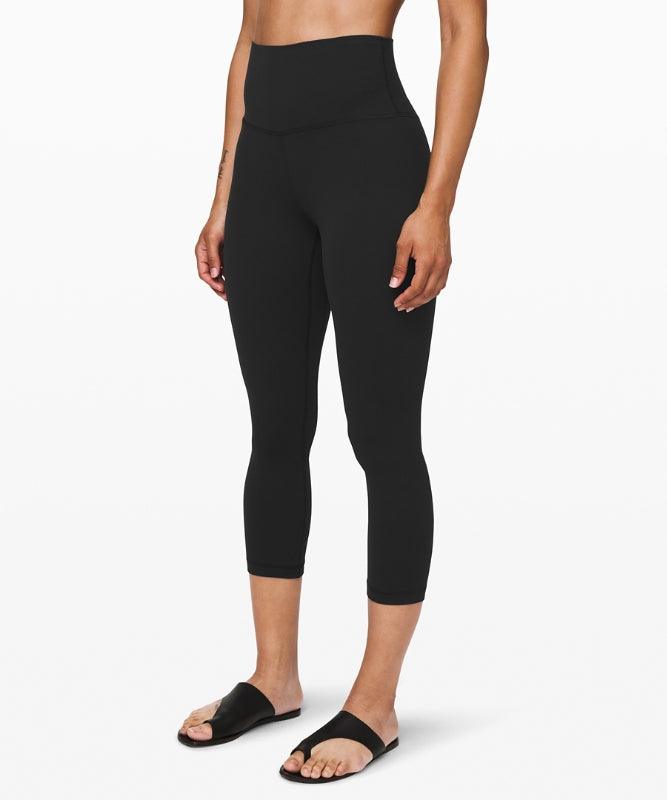 Lululemon Align Crop 21" Black Size 4 - yogahubstore