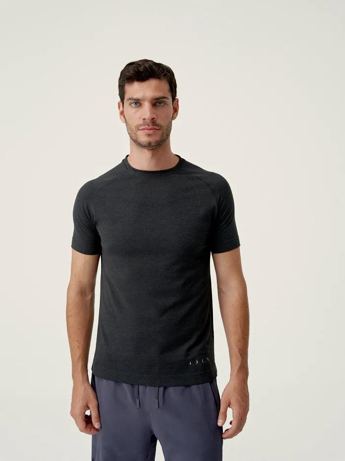 Born Living Otawa T-Shirt Anthracite / Medium - yogahubstore