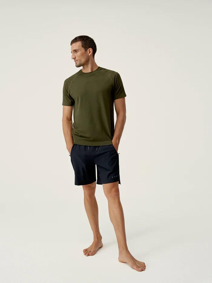 Born Living Otawa T-Shirt Bleached Kaki / Large - yogahubstore