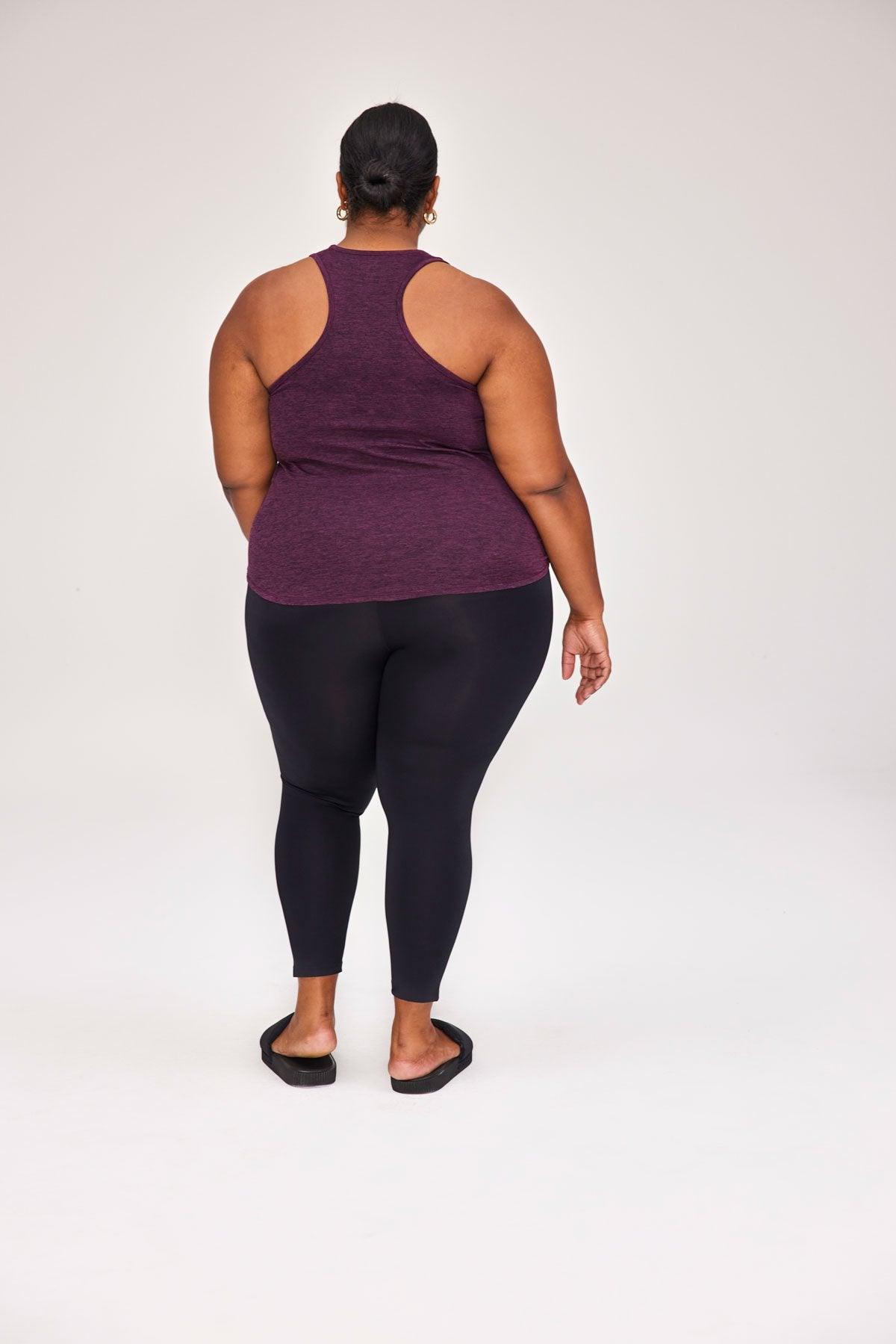 Girlfriend Collective Train Relaxed Tank 3021 Medium / Plum - yogahubstore