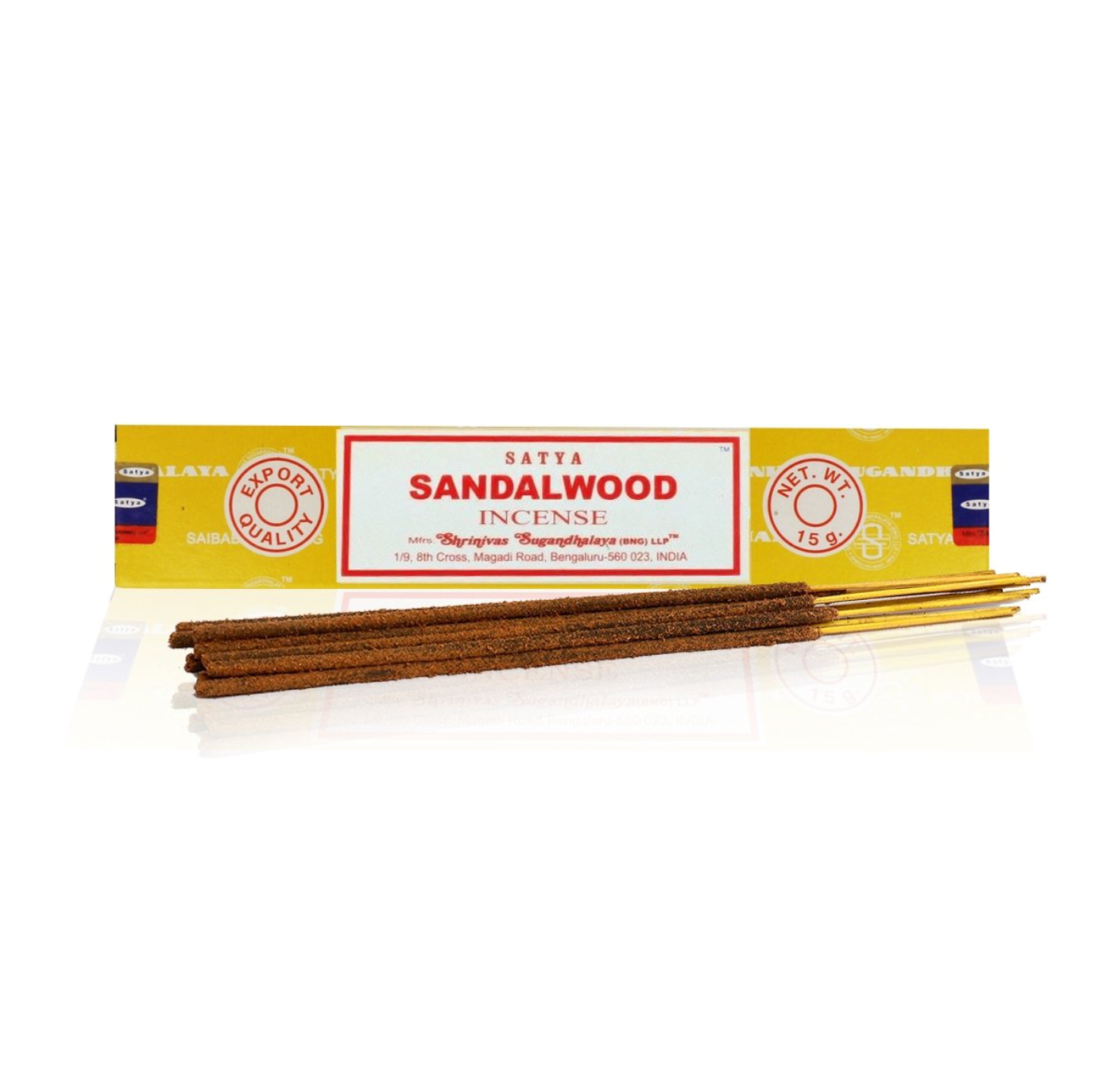 Satya Incense Sticks Sandalwood - yogahubstore