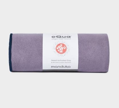 Manduka eQua® Yoga Mat Towel Hyacinth / Standard: 183cm x 67cm - yogahubstore