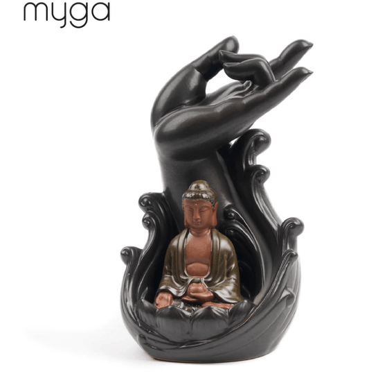 Buddha Backflow Incense Burner - yogahubstore