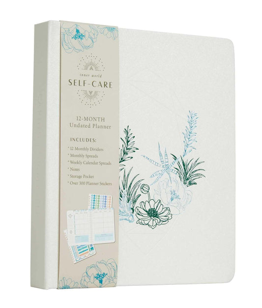 Self-Care 12-Month Undated Planner - yogahubstore