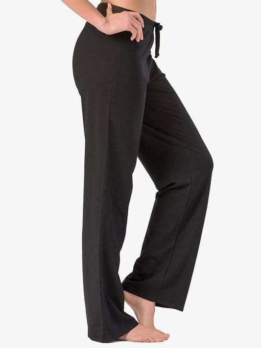 Yoga Studio Organic Drawstring Yoga Women's Pants size L - yogahubstore