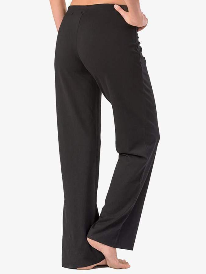 Yoga Studio Organic Drawstring Yoga Women's Pants size L - yogahubstore